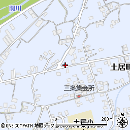 愛媛県四国中央市土居町土居2067周辺の地図