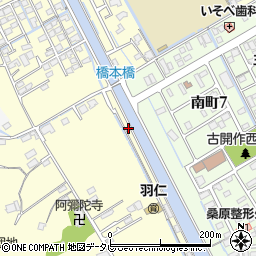 山口県柳井市古開作939周辺の地図