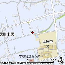 愛媛県四国中央市土居町土居1737周辺の地図
