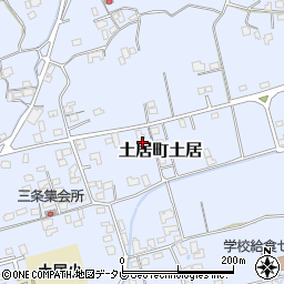 愛媛県四国中央市土居町土居1625周辺の地図