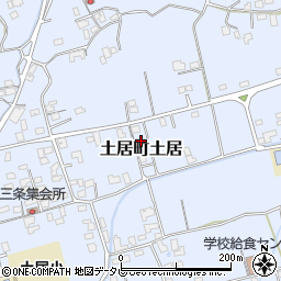 愛媛県四国中央市土居町土居1623周辺の地図