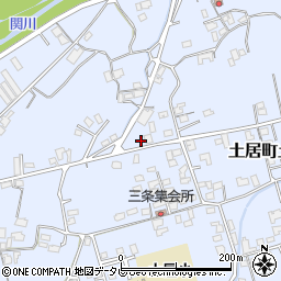 愛媛県四国中央市土居町土居2068周辺の地図