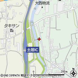 愛媛県四国中央市豊岡町長田1626-29周辺の地図