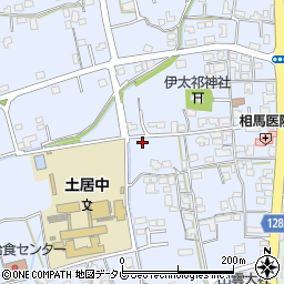 愛媛県四国中央市土居町土居347周辺の地図