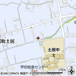 愛媛県四国中央市土居町土居1746周辺の地図