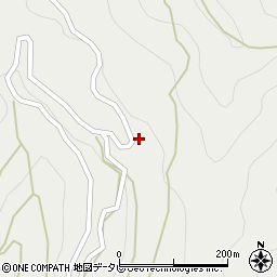 愛媛県四国中央市新宮町上山8216周辺の地図