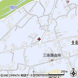 愛媛県四国中央市土居町土居2098周辺の地図
