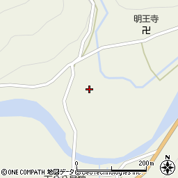 徳島県名西郡神山町下分西寺71周辺の地図