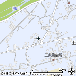 愛媛県四国中央市土居町土居2124周辺の地図