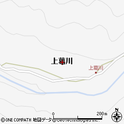 奈良県吉野郡十津川村上葛川周辺の地図