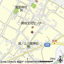 〒779-1121 徳島県阿南市那賀川町黒地の地図