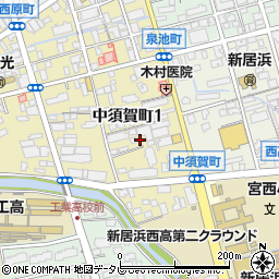 サーパス中須賀管理事務室周辺の地図