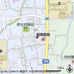 愛媛県四国中央市土居町土居260周辺の地図