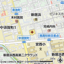大三商事株式会社　ｍａｃ川西店周辺の地図