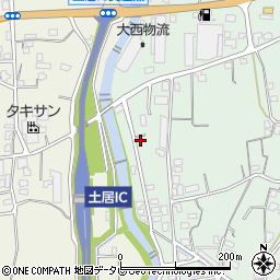 愛媛県四国中央市豊岡町長田1626-25周辺の地図