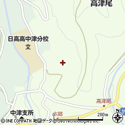 和歌山県日高郡日高川町高津尾90周辺の地図
