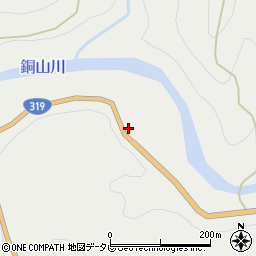 愛媛県四国中央市新宮町上山6818周辺の地図