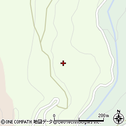 徳島県三好市山城町八千坊650-1周辺の地図