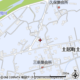 愛媛県四国中央市土居町土居2062周辺の地図