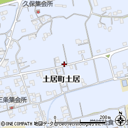 愛媛県四国中央市土居町土居1691周辺の地図