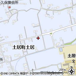 愛媛県四国中央市土居町土居1718周辺の地図