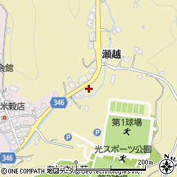 山口県光市光井瀬越563-1周辺の地図