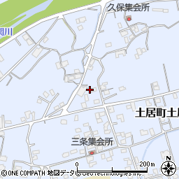 愛媛県四国中央市土居町土居2063周辺の地図