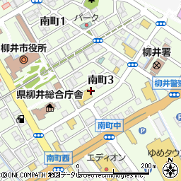来来亭柳井店周辺の地図