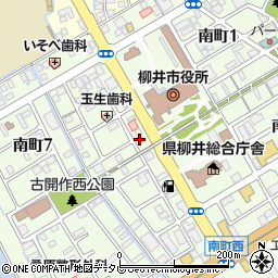 うどんの釜屋 柳井店周辺の地図