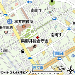 柳井市総合福祉センター　ハートフルやない周辺の地図