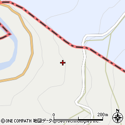 愛媛県四国中央市新宮町上山7189周辺の地図