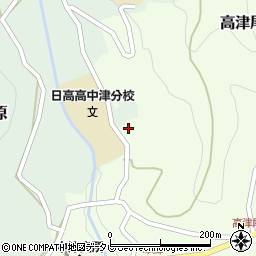 和歌山県日高郡日高川町高津尾79周辺の地図