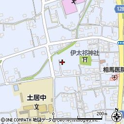 愛媛県四国中央市土居町土居317周辺の地図