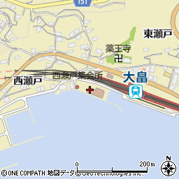 大畠観光協会周辺の地図