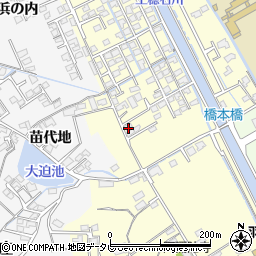 山口県柳井市古開作西向地1144-3周辺の地図