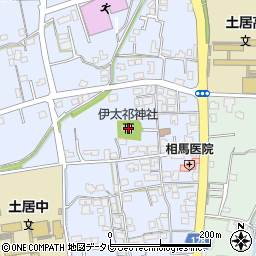 愛媛県四国中央市土居町土居273周辺の地図