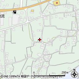 愛媛県四国中央市豊岡町長田1576-3周辺の地図