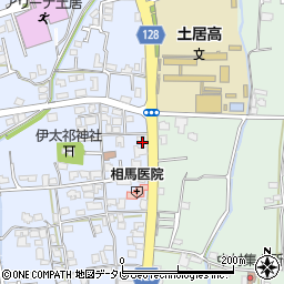 愛媛県四国中央市土居町土居265周辺の地図