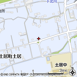 愛媛県四国中央市土居町土居1904周辺の地図