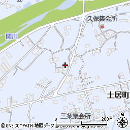 愛媛県四国中央市土居町土居2051周辺の地図