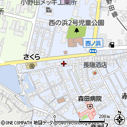 加島呉服店周辺の地図