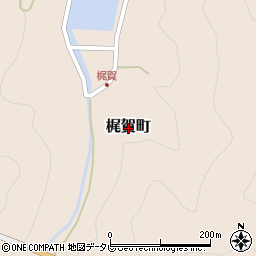 三重県尾鷲市梶賀町周辺の地図