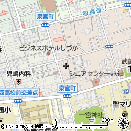 高塚アパート周辺の地図