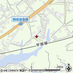 山口県宇部市西岐波吉田706周辺の地図