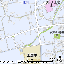 愛媛県四国中央市土居町土居1759周辺の地図