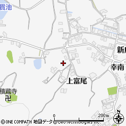 山口県柳井市新庄上富尾周辺の地図