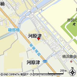 愛媛県西条市河原津50-1周辺の地図