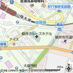 柳井クルーズホテル周辺の地図