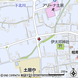 愛媛県四国中央市土居町土居1764周辺の地図