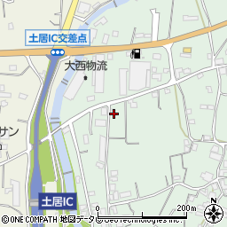 愛媛県四国中央市豊岡町長田1621周辺の地図